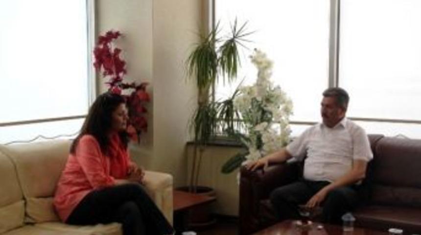 T&uuml;rkmenoğlu&rsquo;ndan Konya Smmm Odası&rsquo;na Ziyaret