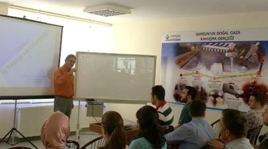 Samgaz'da İş Sağlığı Eğitimi Tamamlandı