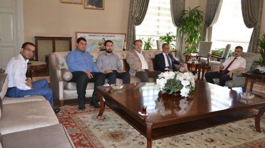 Manisa Milletvekili Muzaffer Yurttaş Vali Bektaş&rsquo;ı Ziyaret Etti