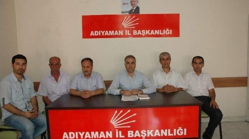 Doğan, Adıyaman'da, Meydana Gelen Kazalar Ve Yollar Hakkında Konuştu