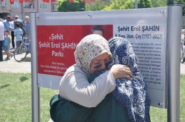 Şehitlerin İsmi Verilen Parklar A&ccedil;ıldı 2