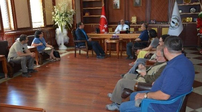 Başkan Kara&rsquo;ya Ziyaret