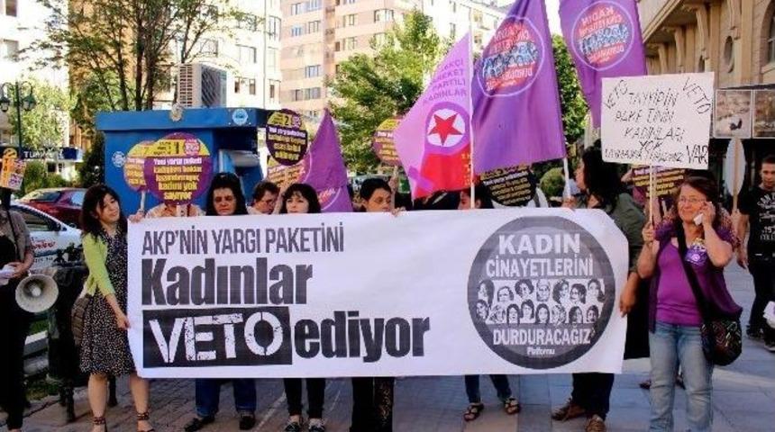 Kadınların Yeni Yargı Paketi Tepkisi