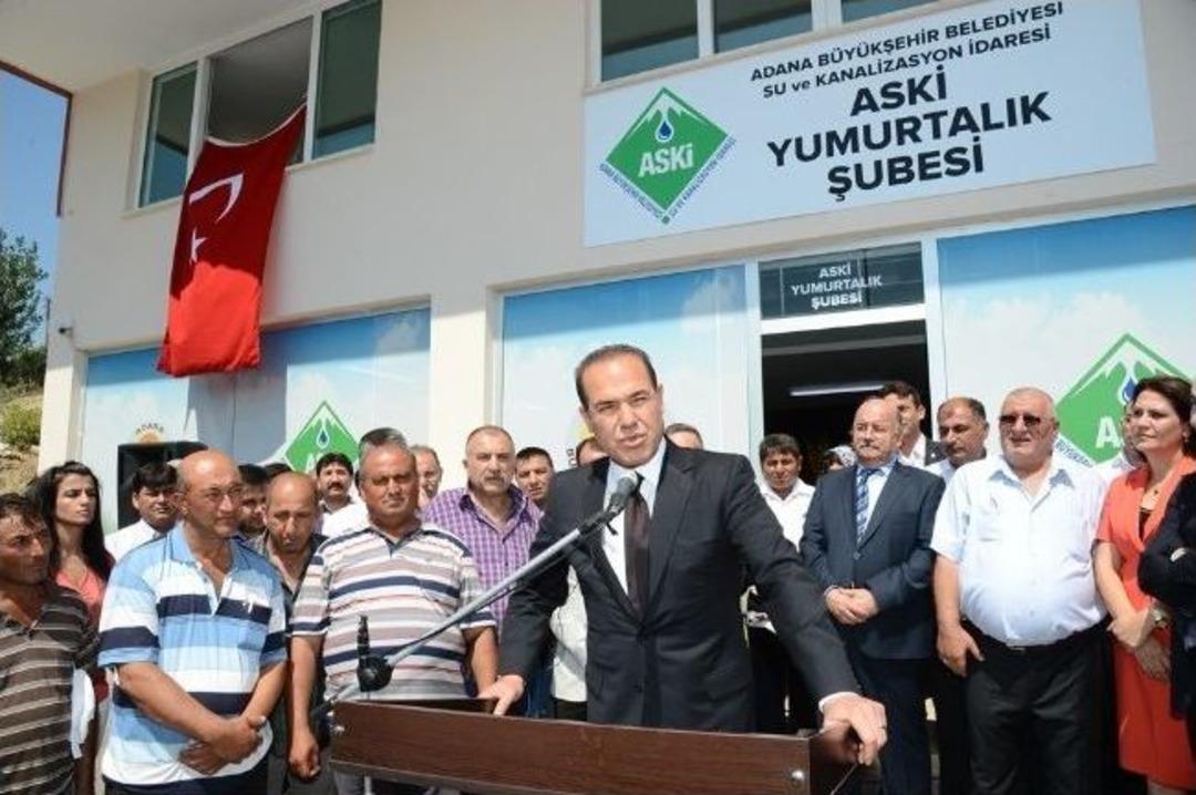 Aski Yumurtalık Şubesi A&ccedil;ıldı