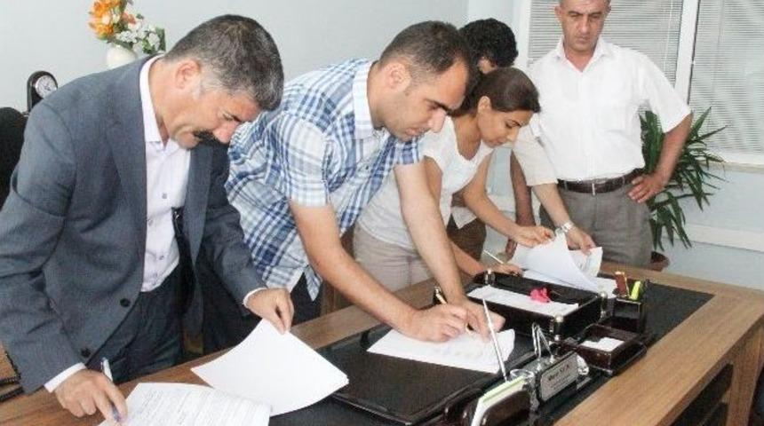 T&uuml;m-bel-sen Ve Bağlar Belediyesi Arasında Tis İmzalandı
