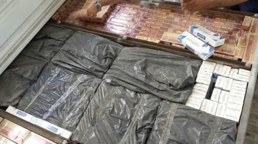 Mersin'de Ka&ccedil;ak Sigara Operasyonu