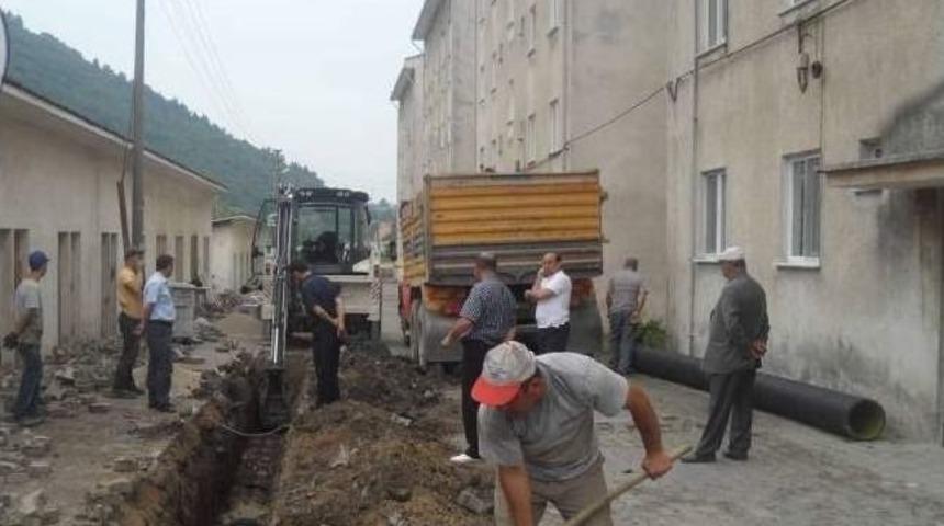 İnebolu&rsquo;da Alt Yapı Yenileniyor