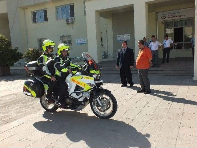 Sakarya’da Motosikletli 112 Acil Yardım Ekibi Göreve Başlıyor