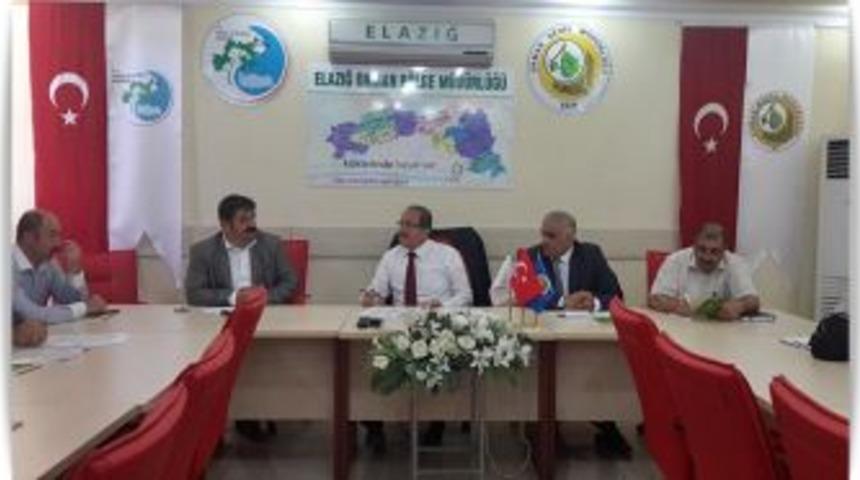 Elazığ İli Badem Eylem Planı Toplantısı Yapıldı