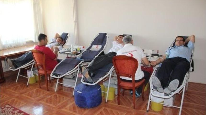 Karaman Emniyeti&rsquo;nden Kan Bağışı