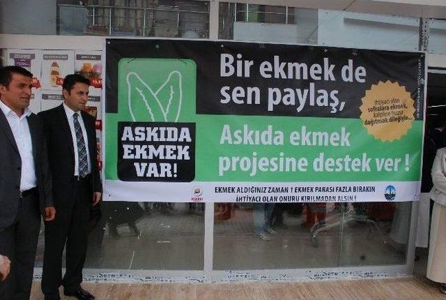 Tokat&rsquo;ta Askıda Ekmek Uygulaması 1