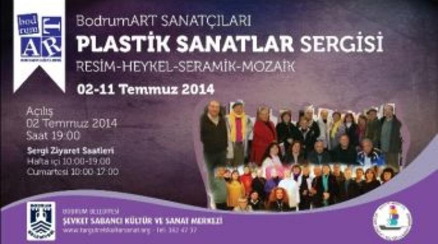 Bodrum Art Sanat&ccedil;ılarından Plastik Sanatlar Sergisi