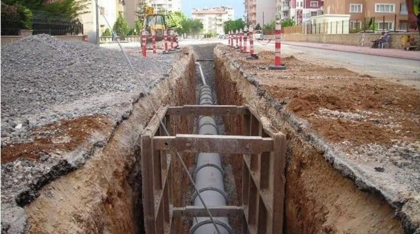 Konya&rsquo;da Su Ve Kanalizasyon İ&ccedil;in 200 Milyonluk Yatırım