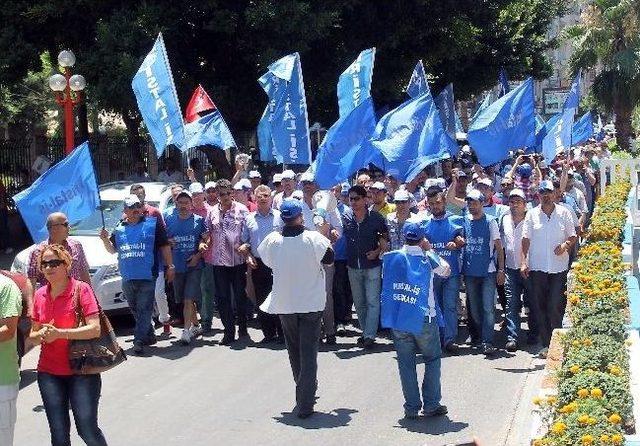 Cam İş&ccedil;ilerinin Grevi Devam Ediyor 3