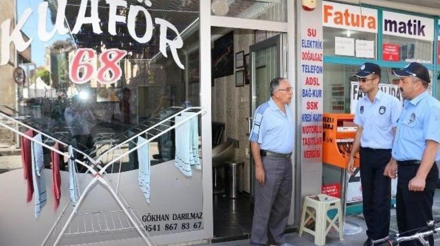 Aksaray&rsquo;da Kaldırımlar Y&uuml;r&uuml;nebilir Hale Gelecek