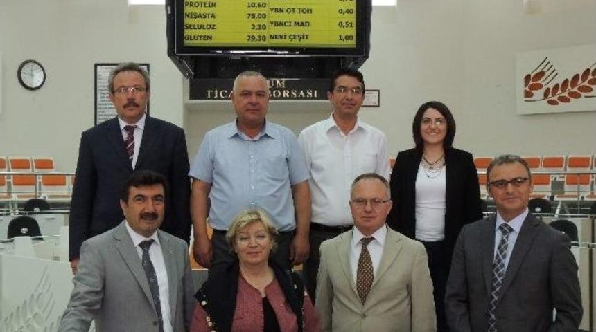 Şapinuva Kazı Başkanı S&uuml;el&rsquo;den Borsa&rsquo;ya Ziyaret