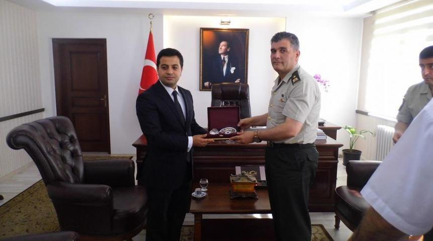 G&ouml;k&ccedil;ebey Kaymakamı Hamitoğlu'na Ziyaret