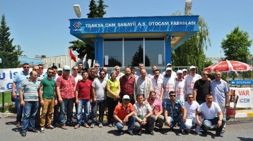 Emep Ve Hdp&rsquo;den Cam İş&ccedil;ilerine Destek