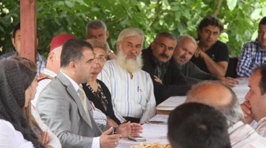 Başkan Aksoy &Ccedil;arşı Esnafı İle Buluştu