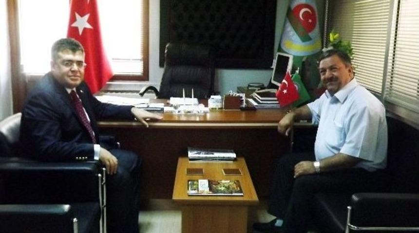 Tipioğlu&rsquo;ndan Ziraat Odası&rsquo;na Ziyaret