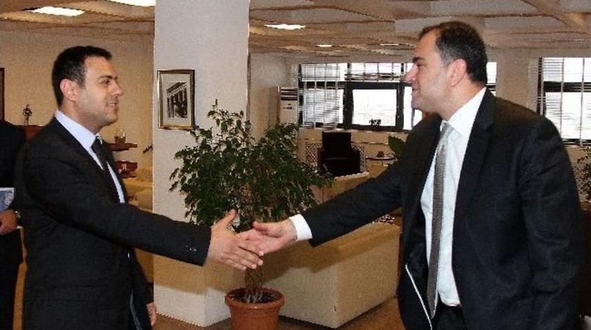 Tmmob &Ccedil;evre M&uuml;hendisleri Odası&rsquo;ndan Başkan Taşdelen&rsquo;e Ziyaret