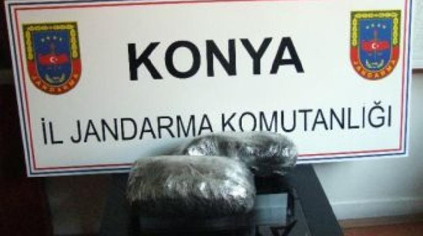 Kulu&rsquo;da 5 Kilo Esrar Ele Ge&ccedil;irildi