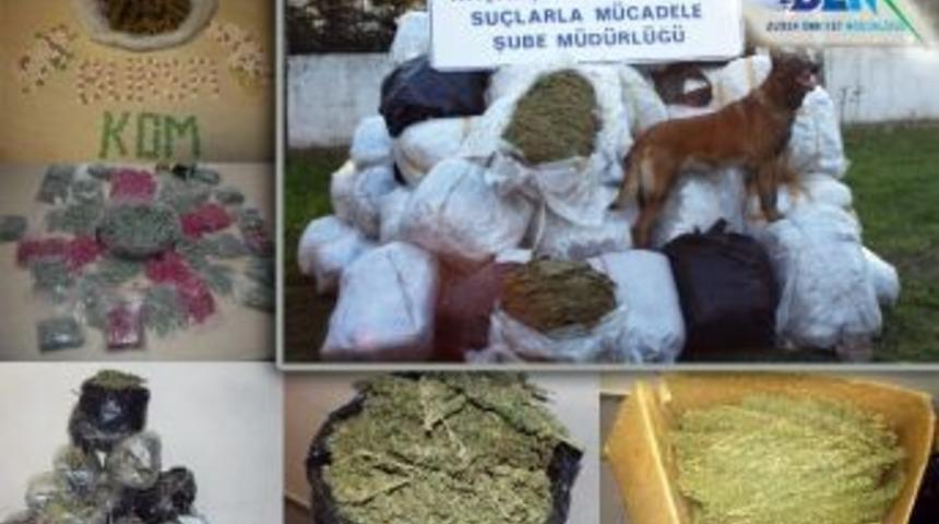 Bursa&rsquo;da 6 Ayda 1.5 Ton Esrar, 13 Bin 674 Gram Bonzai Ele Ge&ccedil;irildi