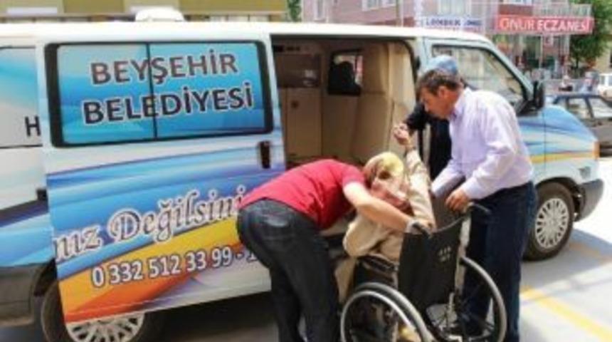 Beyşehir Belediyesi Yaşlılara Evinde Bakacak