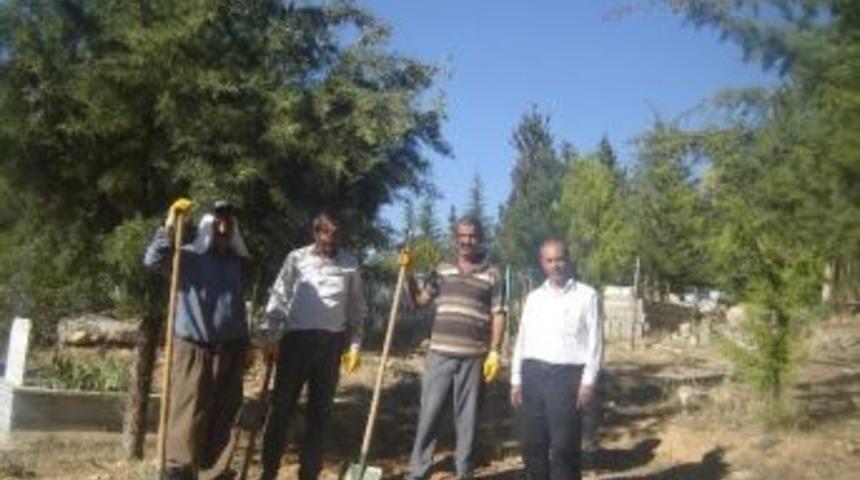 Tecde Mezarlığı&rsquo;nda D&uuml;zenleme Yapıldı