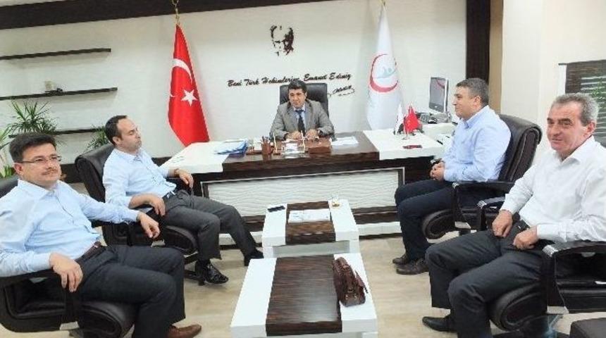 Zonguldak Ve Bartın Kamu Hastaneleri Birliği Genel Sekreterlerinden Ziyaret