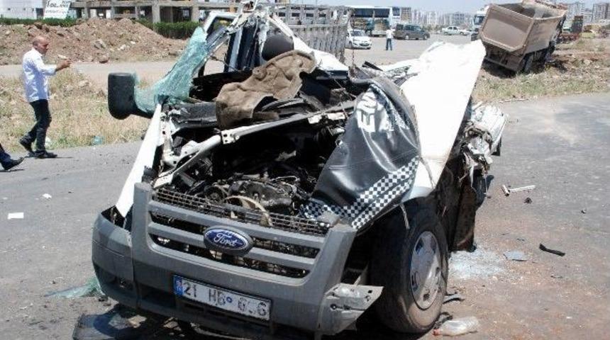 Diyarbakır&rsquo;da Trafik Kazası: 1 &Ouml;l&uuml;