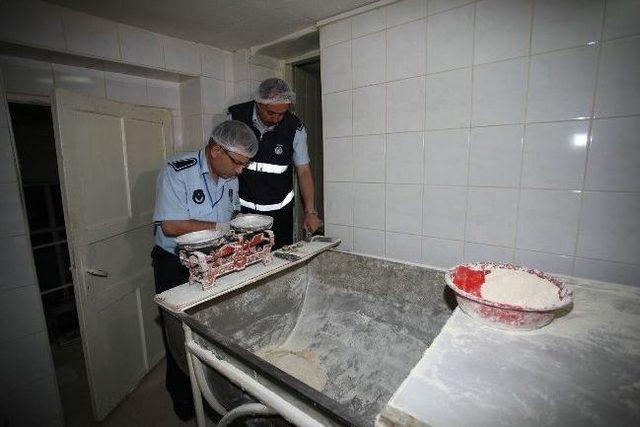 Zabıtadan Fırınlara Şafak Operasyonu 1