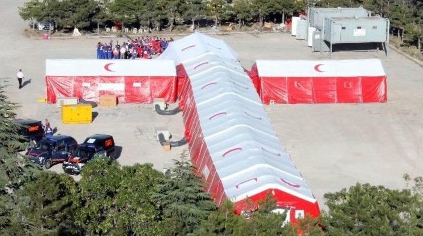 Konya&rsquo;daki Mobil Hastane Kurum Eğitimi Sona Erdi