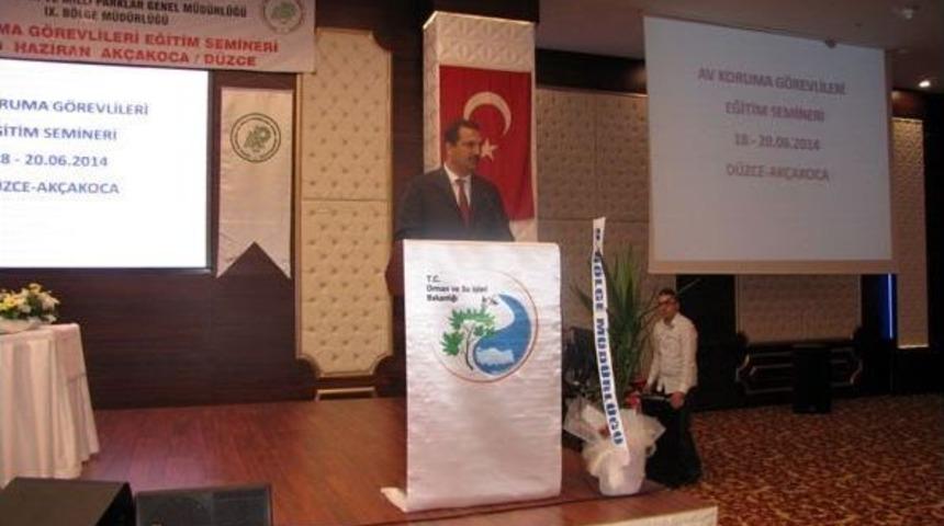 Av Koruma G&ouml;revlileri Eğitim Semineri Yapıldı