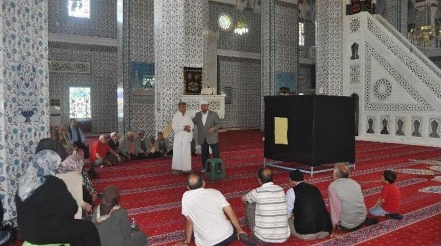 Hacı Adaylarından Tavaf Provası