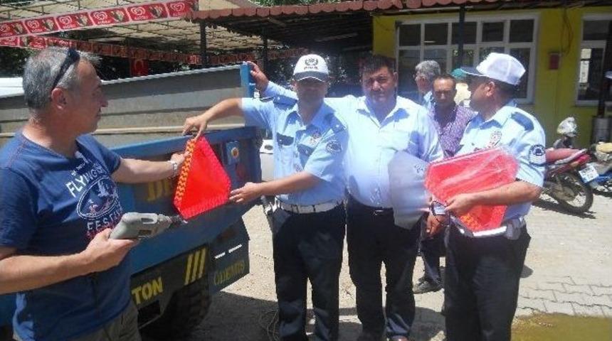 &Ouml;demiş'te, Trakt&ouml;rlere Reflekt&ouml;r Uygulaması