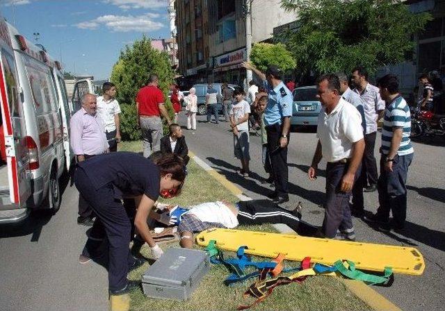 Motosiklet Kaskı Hayat Kurtardı 1