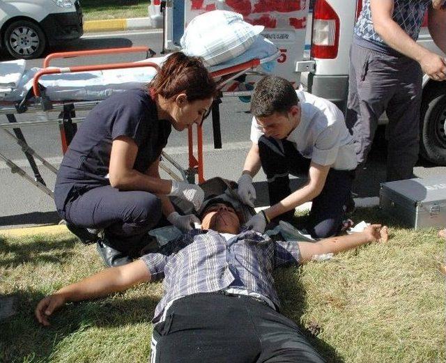 Motosiklet Kaskı Hayat Kurtardı 3