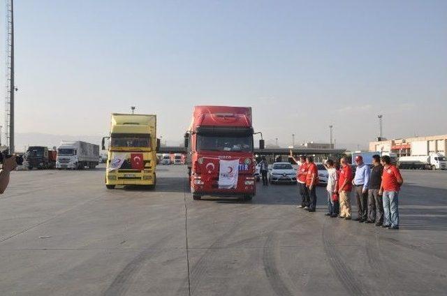 Kızılay Irak taki T&uuml;rkmenlere Yardım G&ouml;nderdi 2