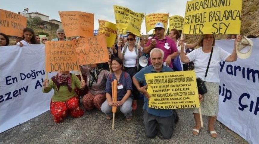 Karaburun Yarımadası Sakinlerinden Santral Tepkisi