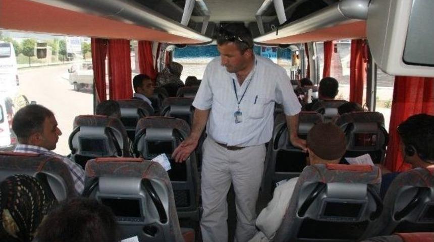 Bursa'da Korsan Yolcu Otob&uuml;slerine Operasyon