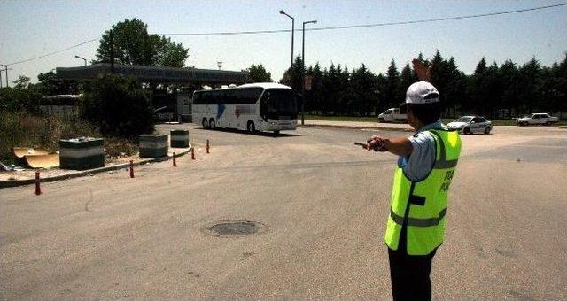 Bursa'da Korsan Yolcu Otobüslerine Operasyon