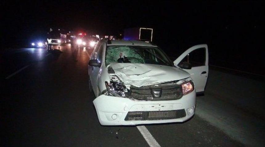 Otomobilin &Ccedil;arptığı Yaşlı Adam Hayatını Kaybetti
