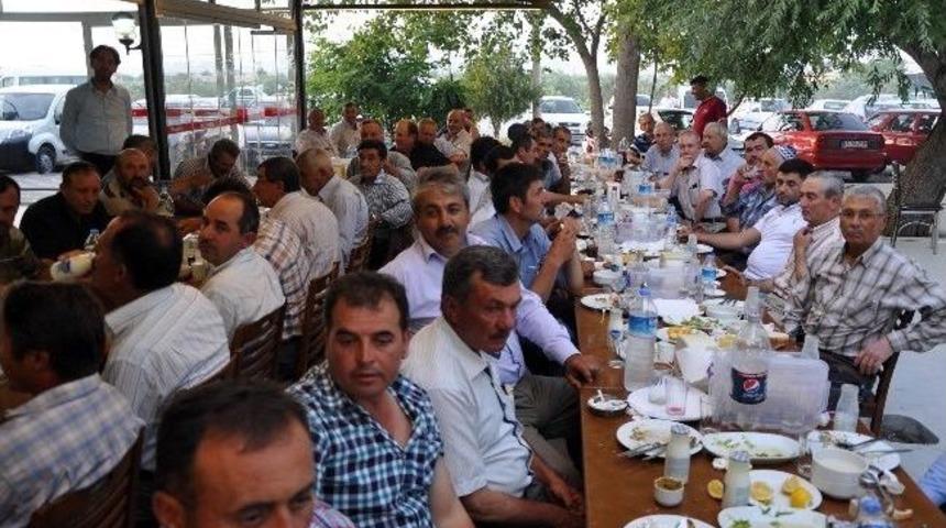 Kırkağa&ccedil;lı Muhtarlar Yemekte Buluştu