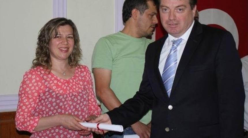 Korkuteli'nde Hijyen Eğitimi Sertifika T&ouml;reni Yapıldı