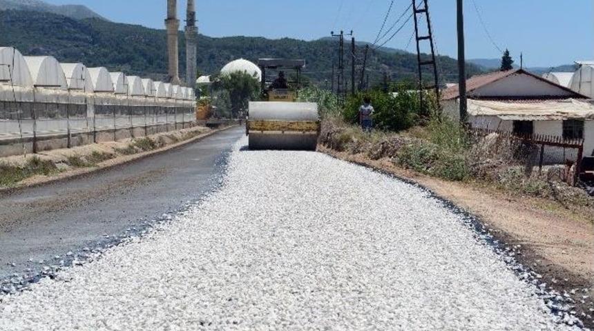 B&uuml;y&uuml;kşehir&rsquo;den Kumluca Ve Kaş&rsquo;a Asfalt
