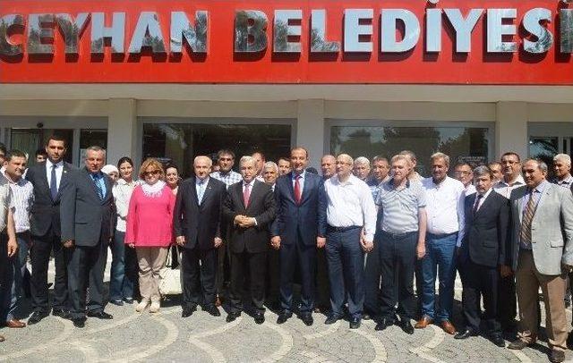 Vali Büyük, Belediye Başkanı Alemdar Öztürk İle Birlikte Ceyhan ‘da İncelemelerde Bulundu