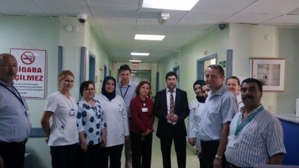 Bilecik Kamu Hastaneleri Genel Sekreteri Dr. Sulhan'ın Devlet Hastanesi Ziyareti