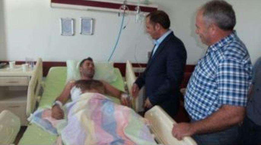Başkan Toltar'dan Hasta Ziyareti
