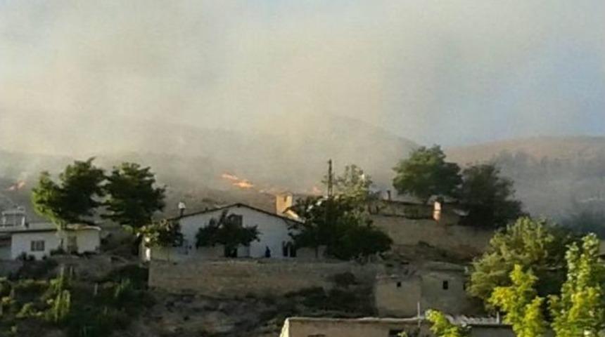 G&uuml;r&uuml;n&rsquo;de Ot Yangını